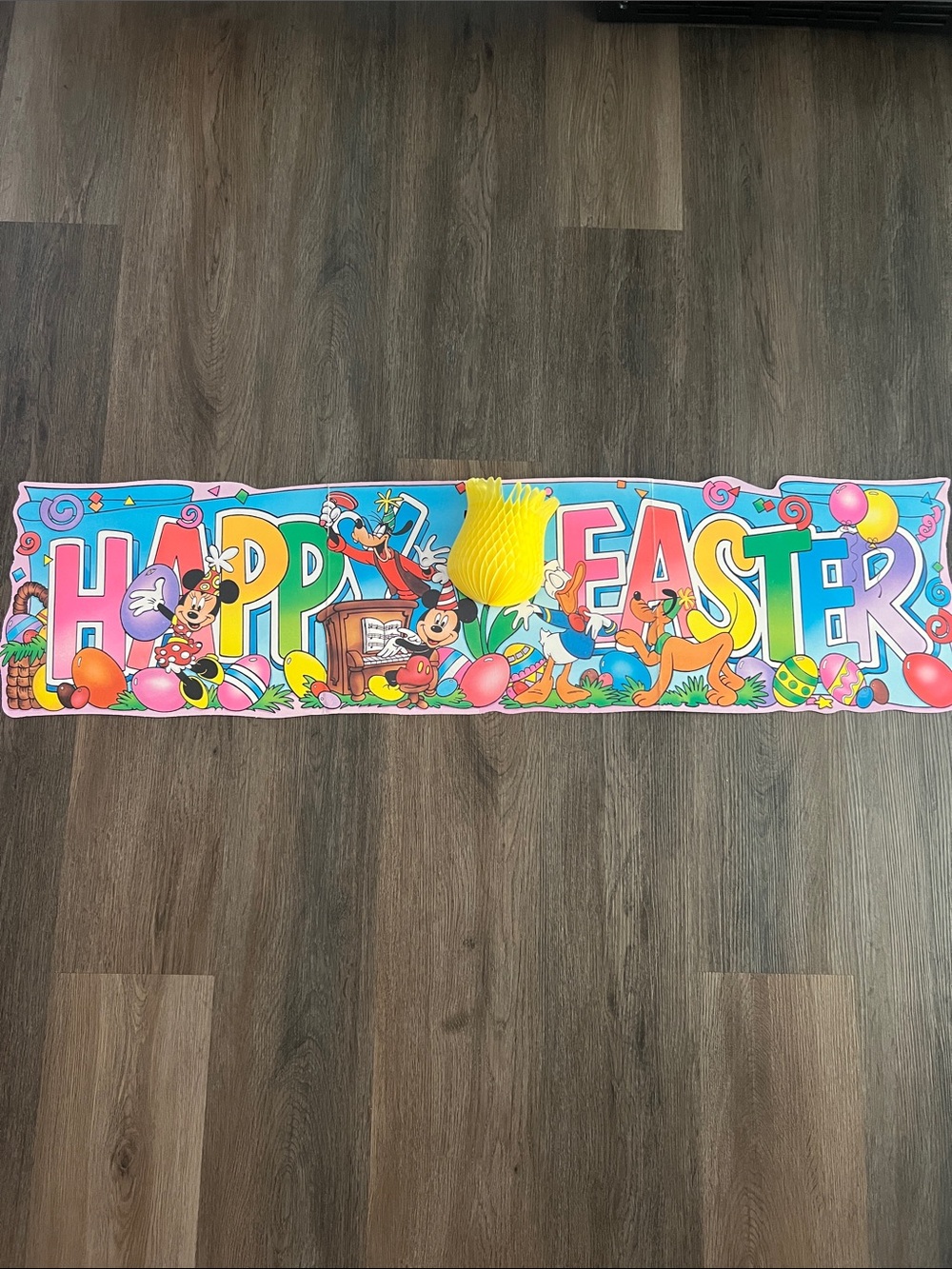 Vintage Disney Happy Easter Cutout
